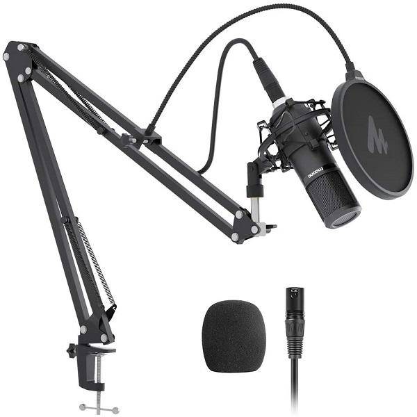 Maono AU-PM320S XLR Condenser Microphone Kit Cardioid Vocal Studio