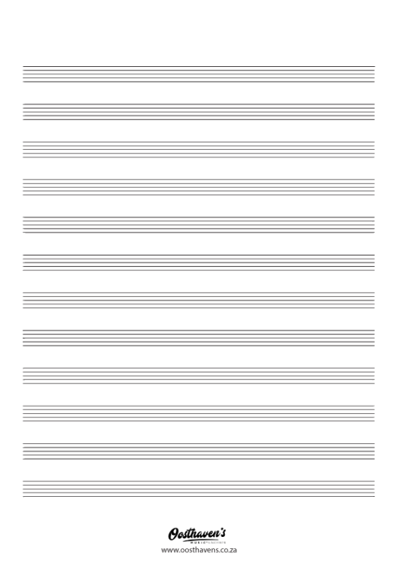 Free Manuscript Paper, Printable, pdf