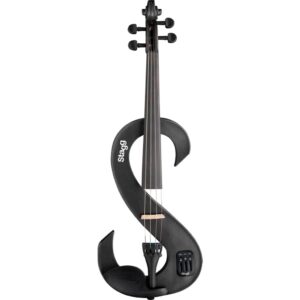 Stagg EVN 4/4 MBK Electric Violin Set