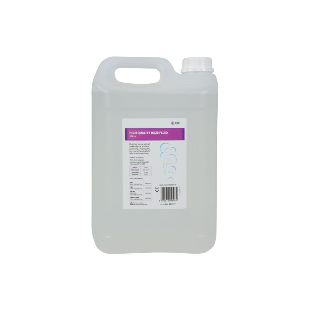 QTX 5L High Quality Haze Fluid