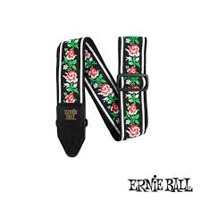 ErniBallWinterRoseGuitarSTrap