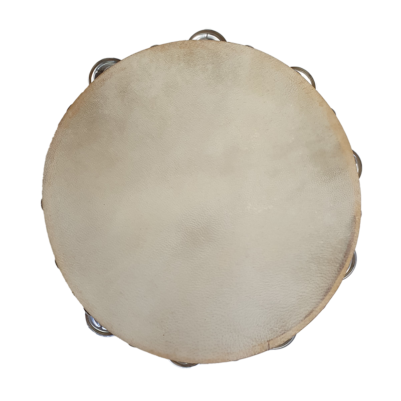 Halifax Skinned Tambourine 10 Inch