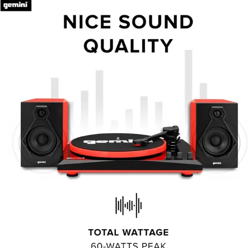 Gemini TT-900 Bluetooth Turntable Speaker System