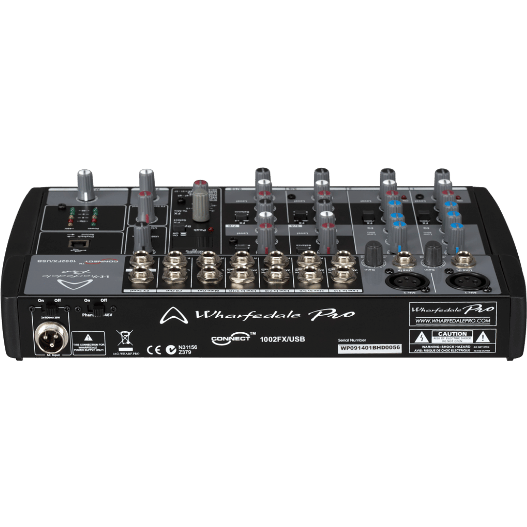 Wharfedale Pro Connect 1002FX/USB Mixer