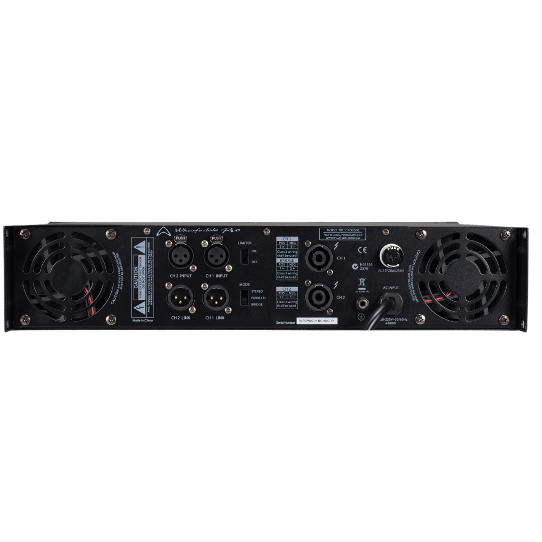 Wharfedale Pro CPD2600 Amplifier