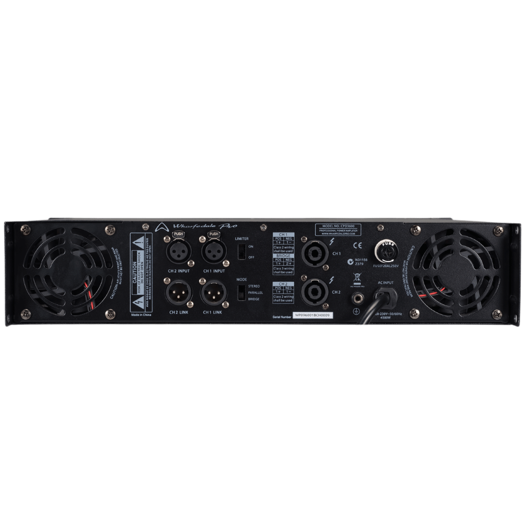Wharfedale Pro CPD3600 Amplifier