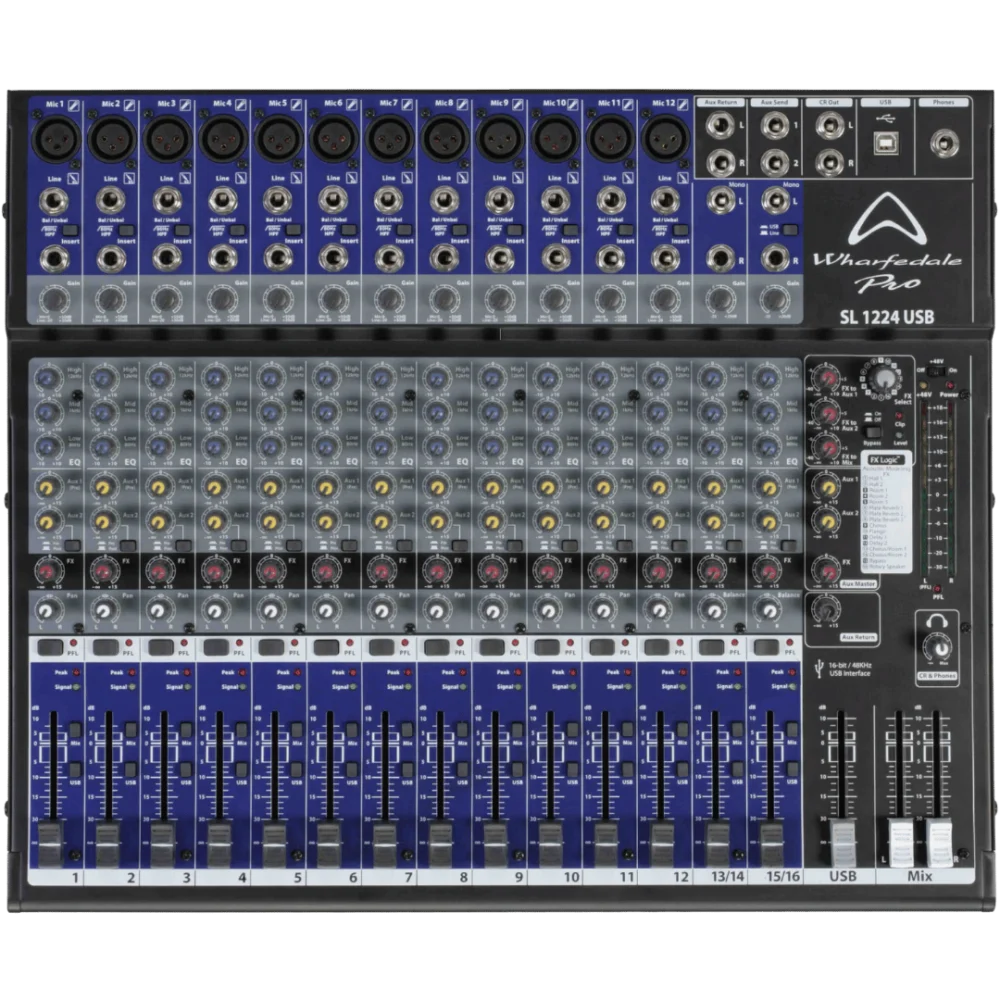 Wharfedale Pro SL1224USB Mixer