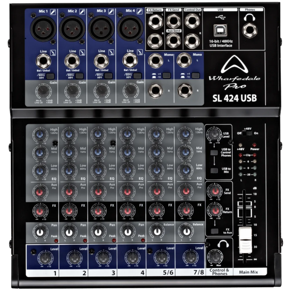 Wharfedale Pro SL424USB Mixer