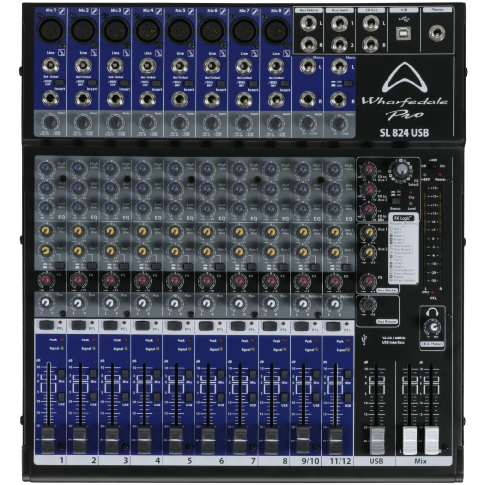 Wharfedale Pro SL824USB Mixer