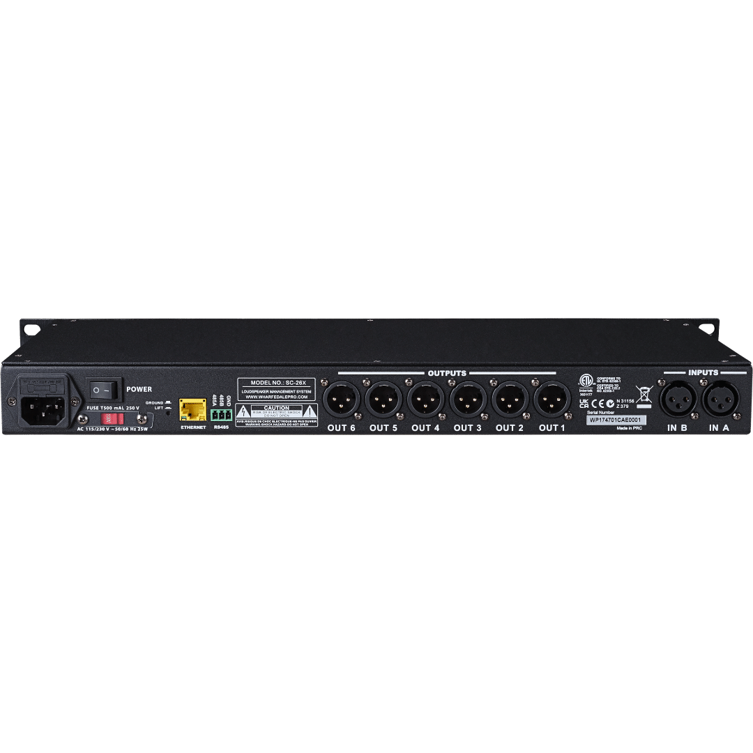 Wharfedale Pro VERSADRIVE SC-26X Signal Processor