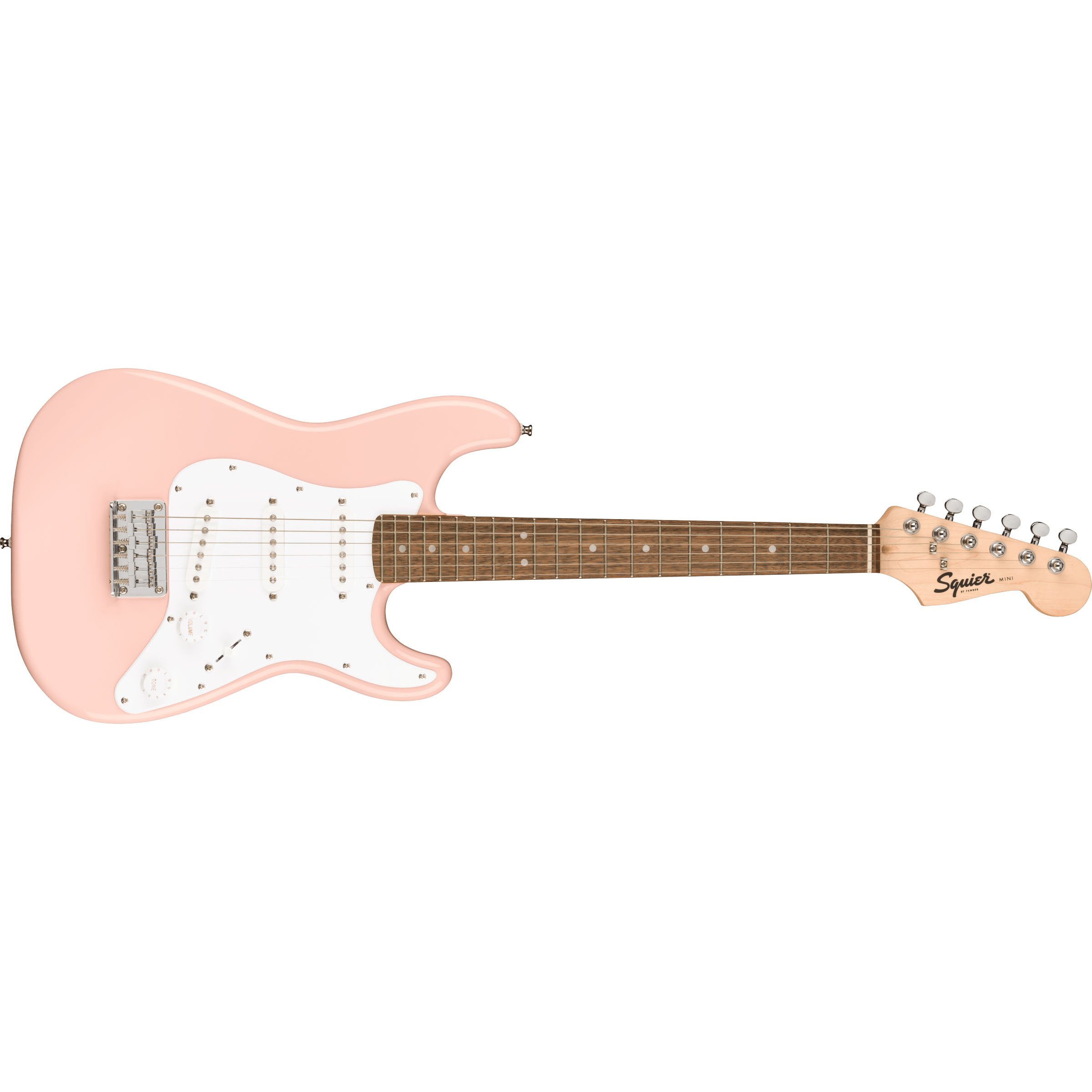 Squier Mini Stratocaster - Shell Pink