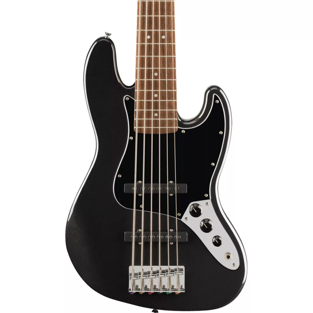 Squier Affinity Series Jazz Bass VI - Black Metallic