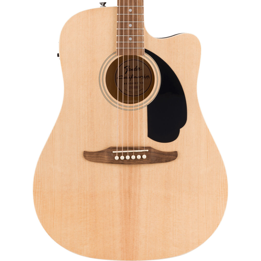 Fender California Debut Redondo CE Acoustic Guitar - Natural