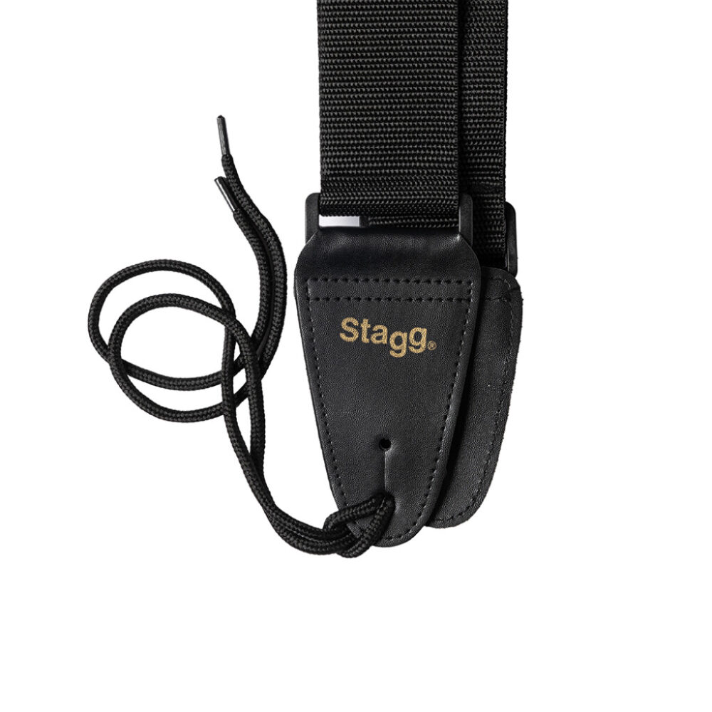 Stagg BJA006BK Black Guitar Strap