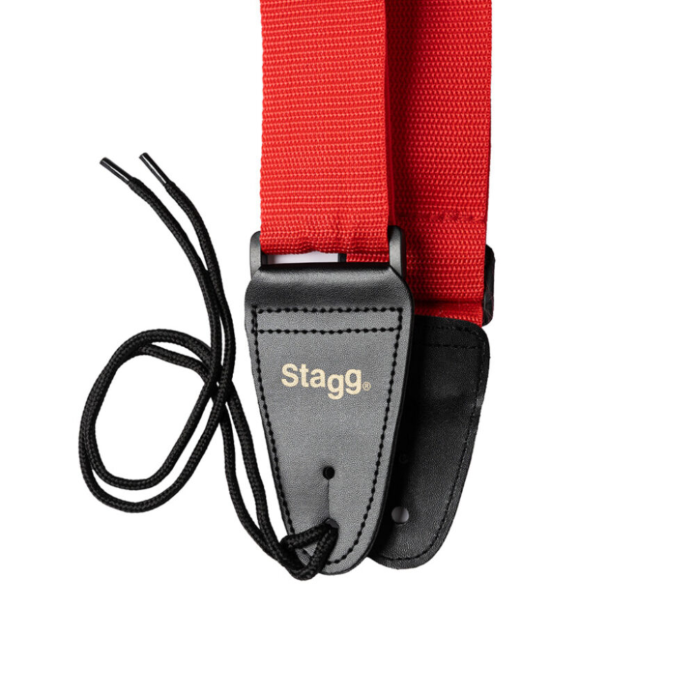Stagg BJA006RD Red Guitar Strap