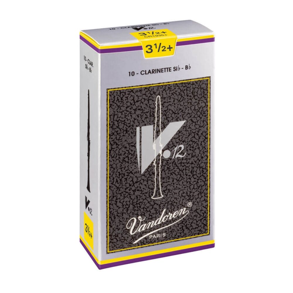 Vandoren V12 Bb Clarinet Reeds (Silver Box)