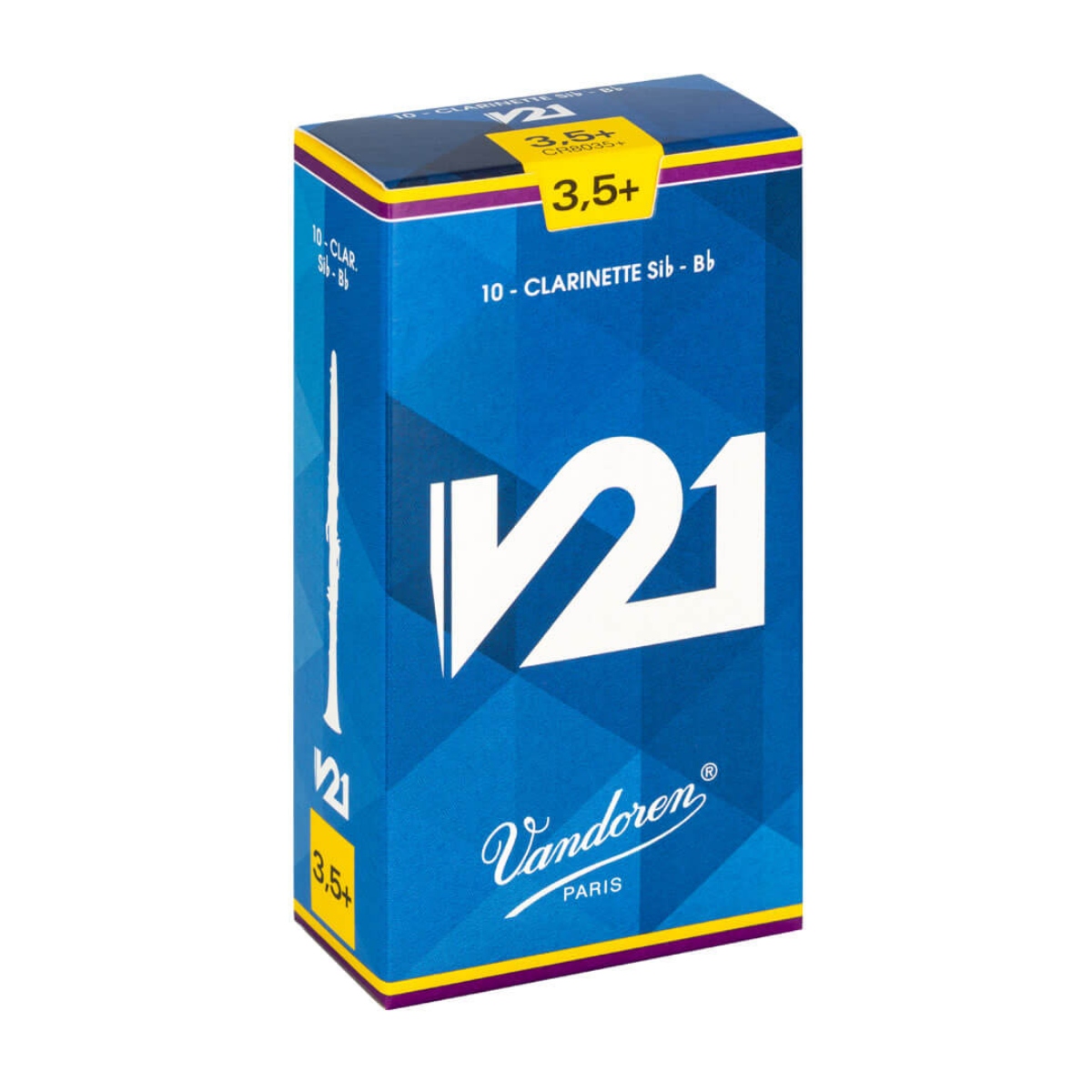 Vandoren V21 Bb Clarinet Reeds (Light Blue Box)