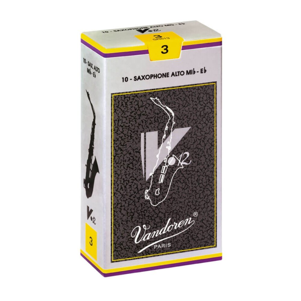 Vandoren V12 Alto Saxophone Reeds (Each)