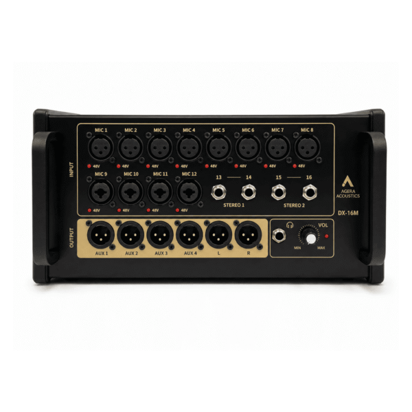 Agera Acoustics DX-16M Digital Mixing Console